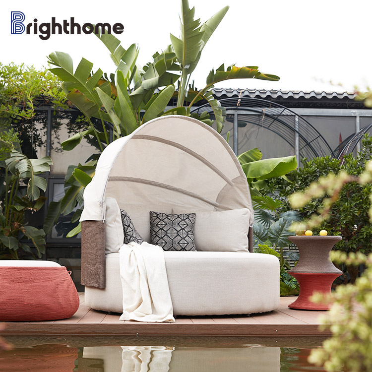 Outdoor Furniture In Bali - Luxe buitenmeubelen, pool lounge stoel, dubbele