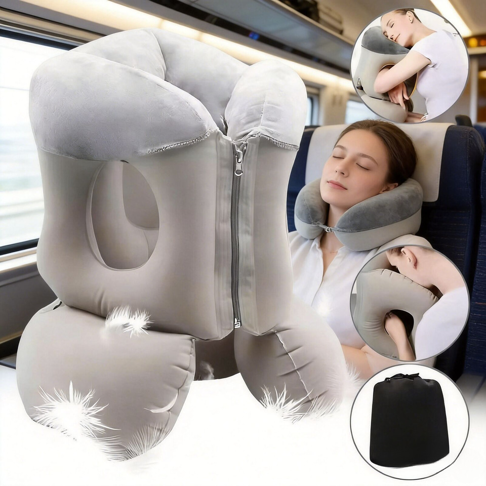 Outdoor Furniture Pillows - Verbeterd opblaasbaar luchtkussen Reiskussen Hoofdsteun Kinsteunkussens
