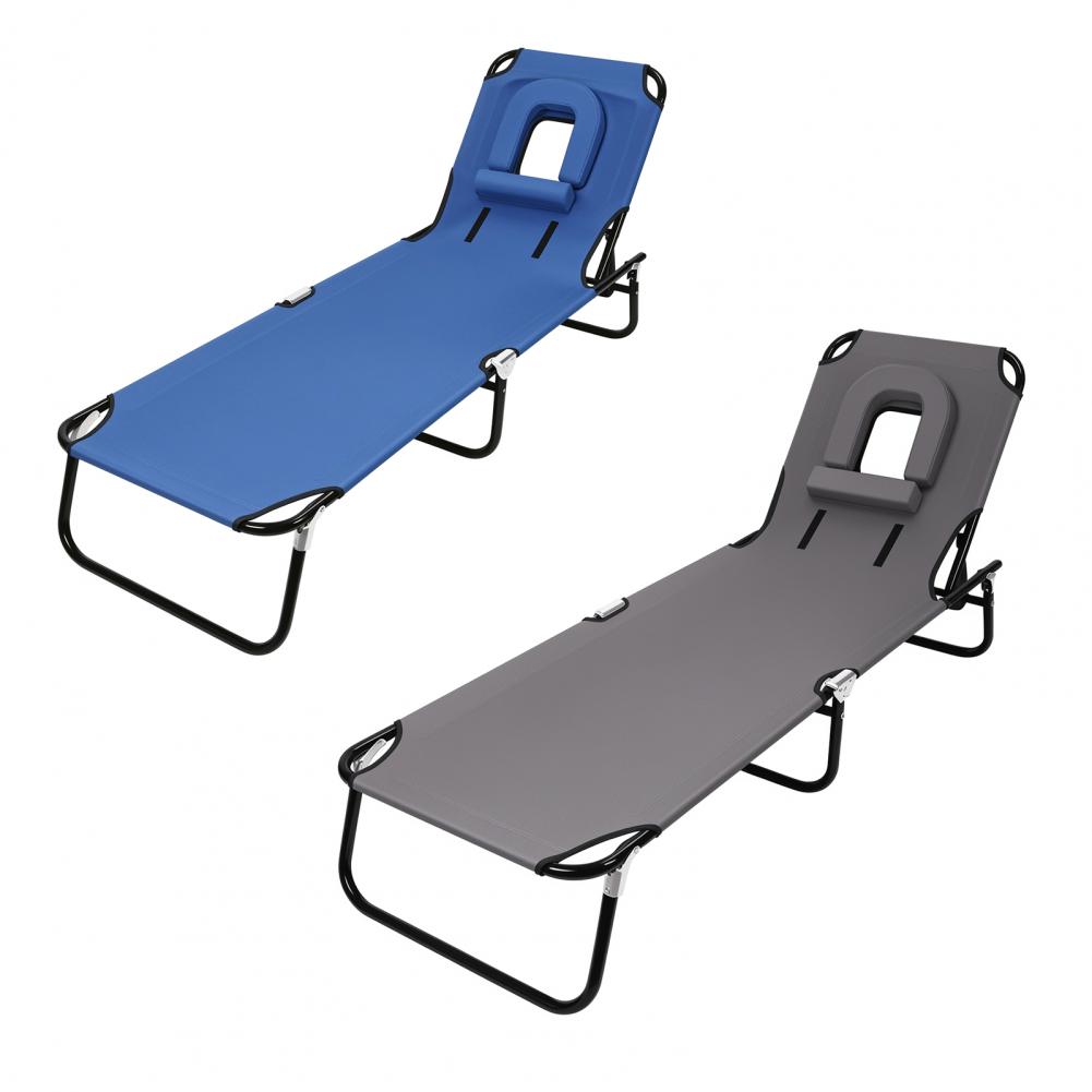 Outdoor Furniture Pillows - Robuust opvouwbaar campingbedje voor volwassenen –