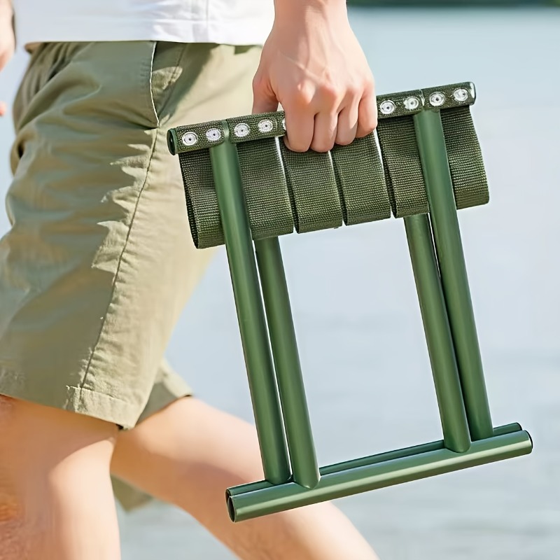 Outdoor Furniture Heavy Duty - Zware, opvouwbare campingstoel, compacte buitenstoel voor