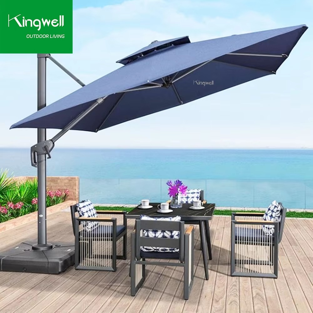 Outdoor Furniture In Bali - Bali strand-eetgelegenheid opvouwbare waterdichte polyester tuinmeubelen