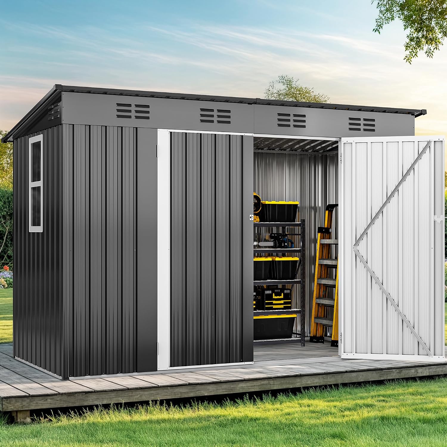 9' x 4' Buitenberging met rame - Outdoor Furniture Heavy Duty recensie en prijs