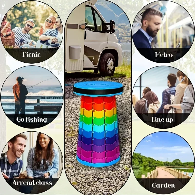 Regenboog Telescopische Campin - Outdoor Furniture Set Sale recensie en prijs