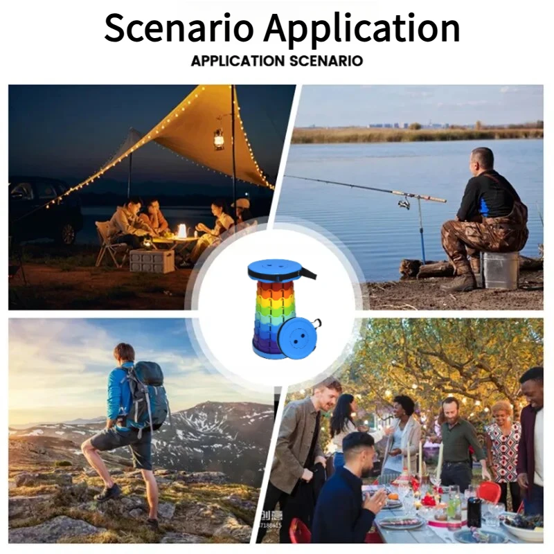 Regenboog Telescopische Campin - Outdoor Furniture Set Sale recensie en prijs