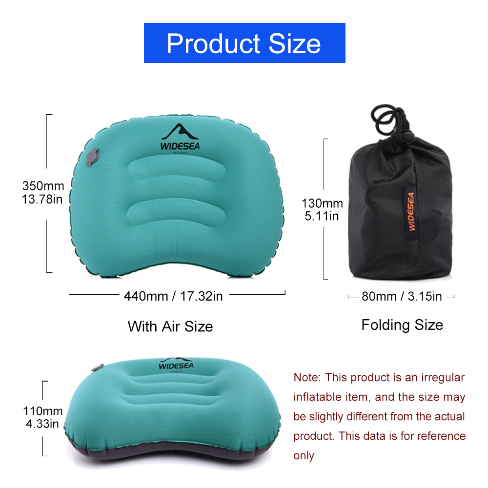 Widesea Draagbare Opblaasbaar  - Outdoor Furniture Pillows recensie en prijs