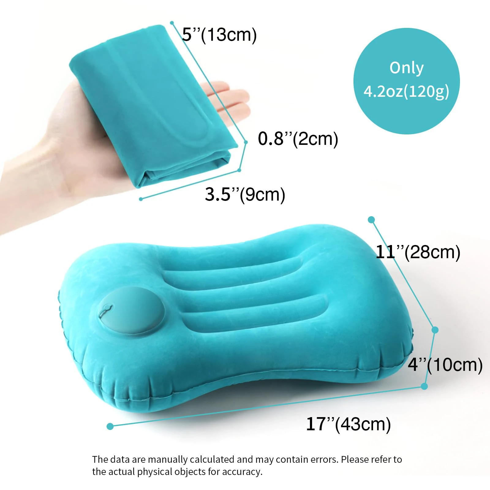 Draagbaar comfortabel opblaasb - Outdoor Furniture Pillows recensie en prijs
