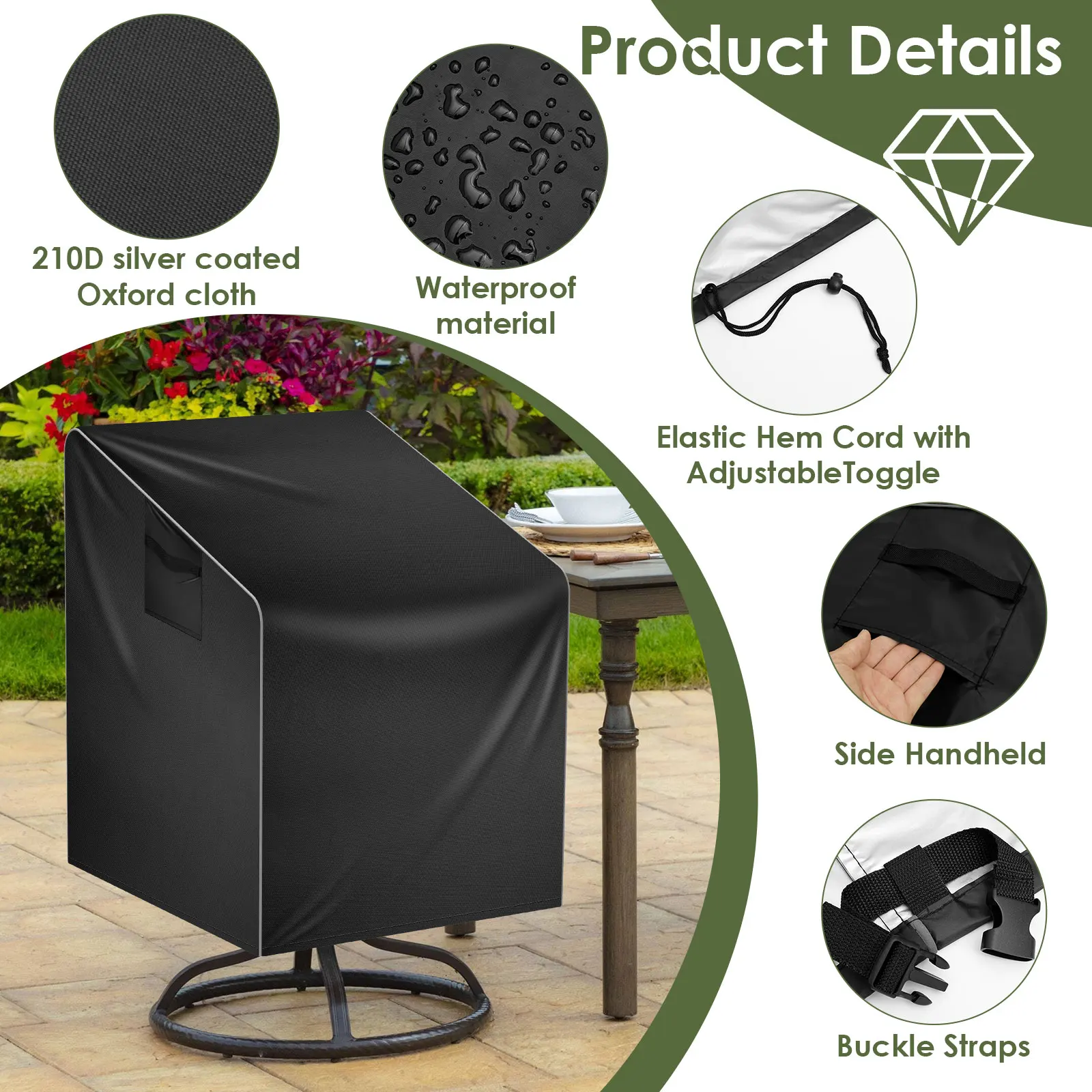 Outdoor verdikkingsstoel stofk - Outdoor Furniture Heavy Duty recensie en prijs