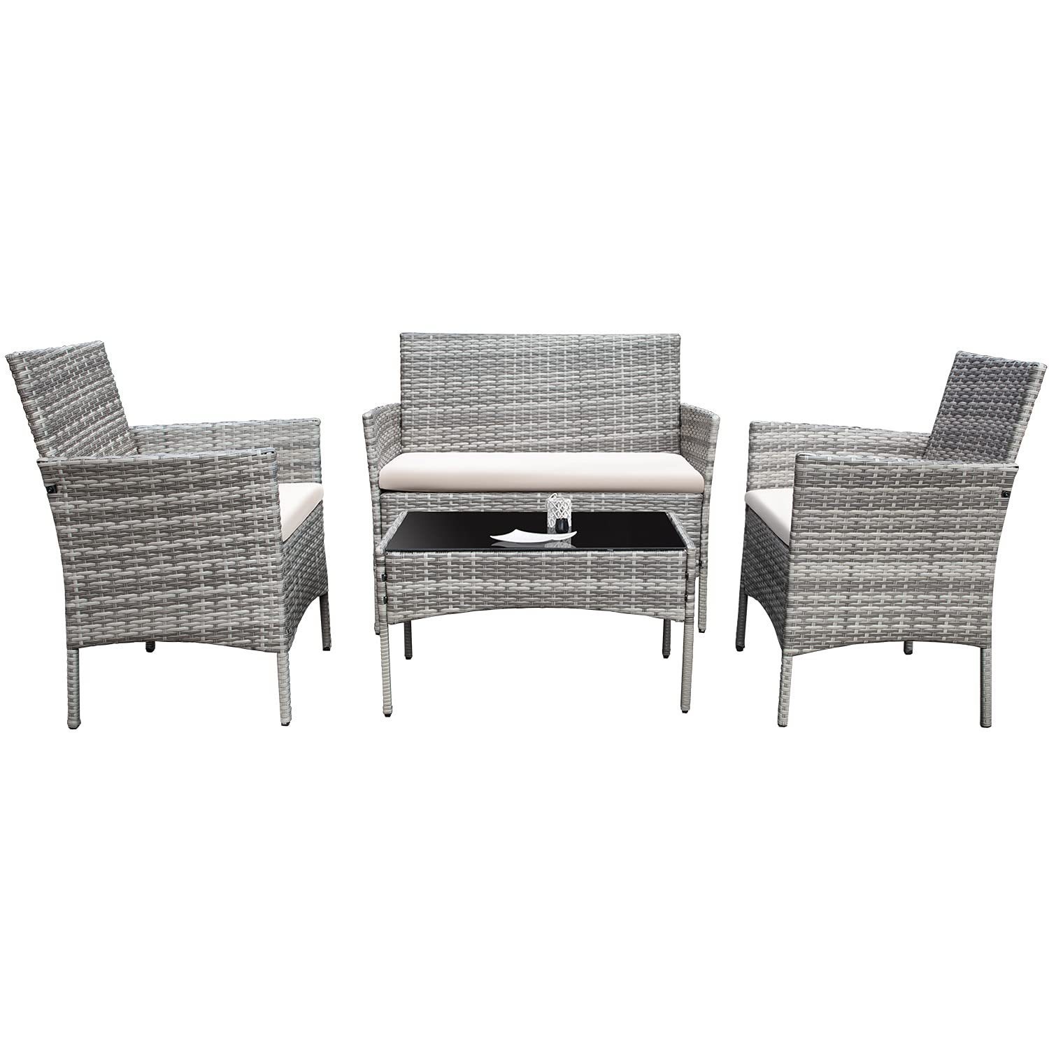 Tuinmeubilair 630 Vierdelige P - Outdoor Furniture Set Sale recensie en prijs