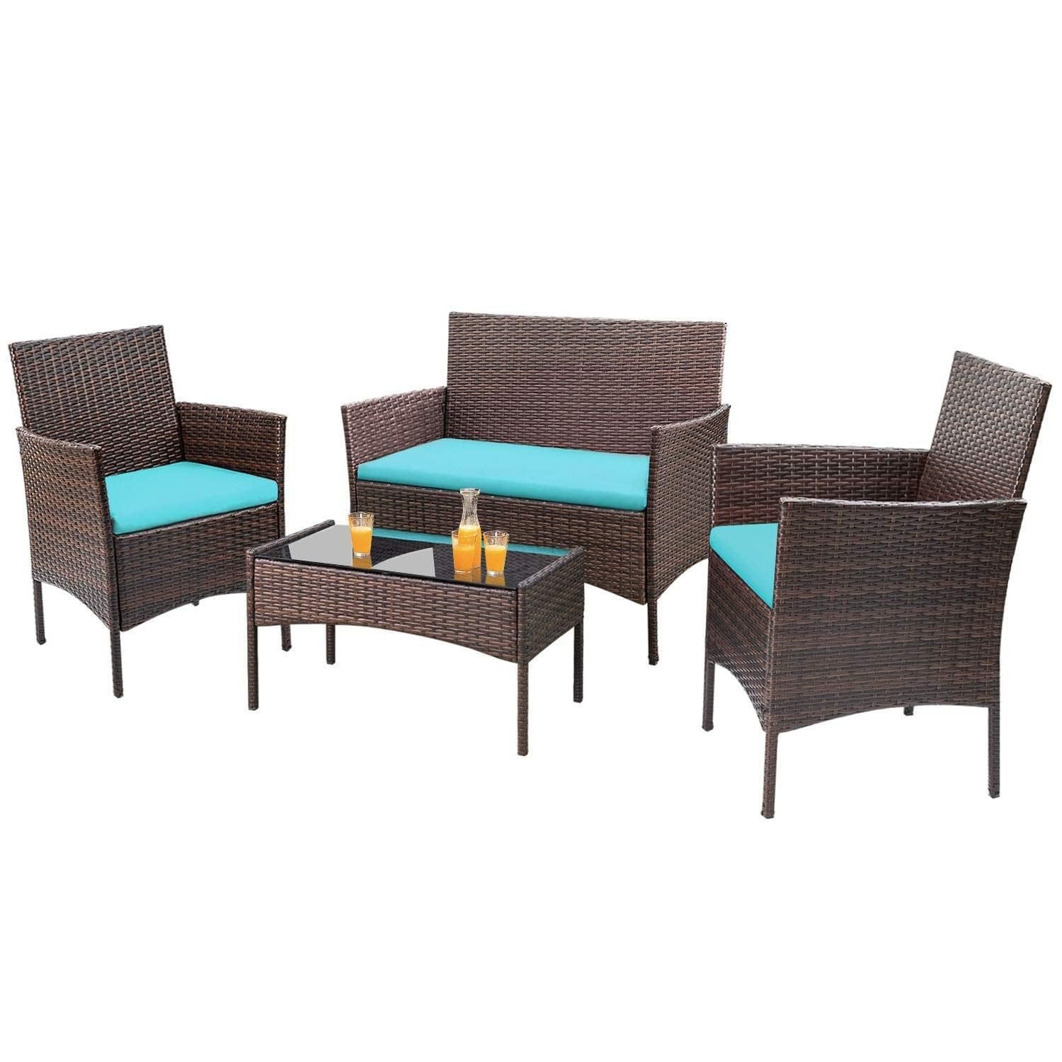 Tuinmeubilair 630 Vierdelige P - Outdoor Furniture Set Sale recensie en prijs
