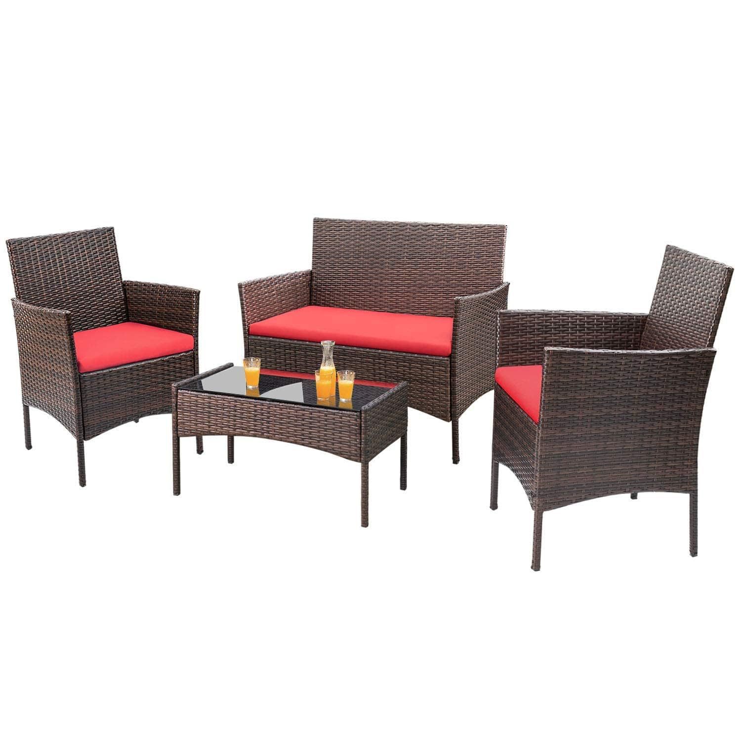 Tuinmeubilair 630 Vierdelige P - Outdoor Furniture Set Sale recensie en prijs